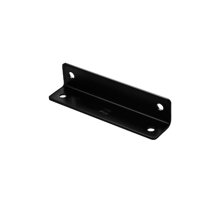 National Hardware National Hardware 1.6 in. H X 0.125 in. D Black Carbon Steel Inside/Outside Wide Corner Brace N351-486